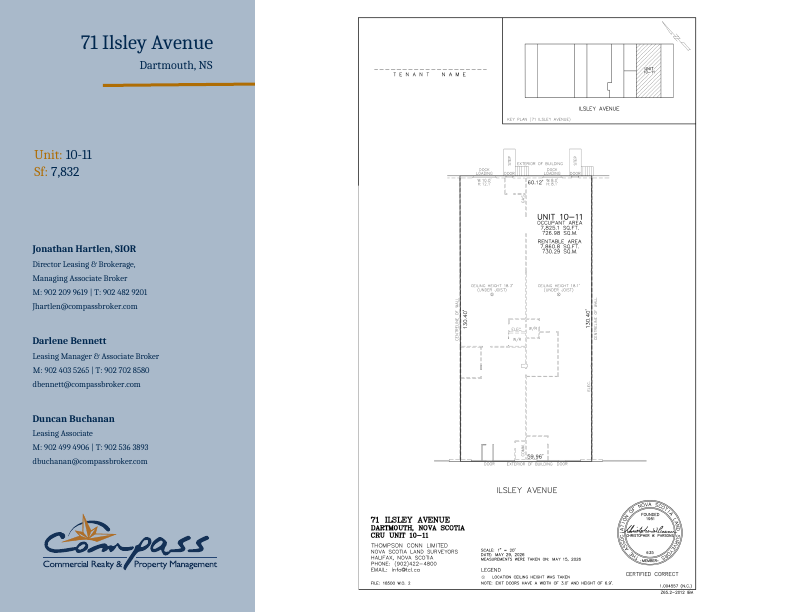 Unit 10-11 - 71 Ilsley Avenue, Dartmouth, NS floorplan