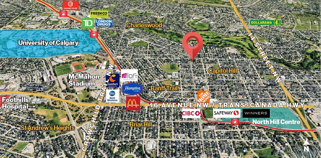 106 - 108 - 1925 24 Avenue Northwest, Calgary, AB