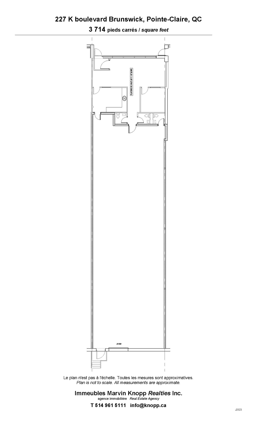 K - 227 Boulevard Brunswick, Pointe-Claire, QC floorplan