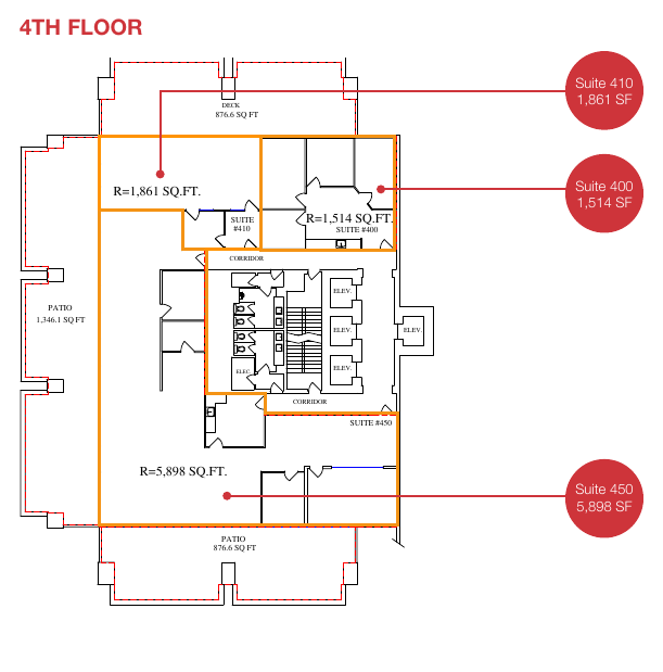 400 - 633 6 Avenue Southwest, Calgary, AB floorplan