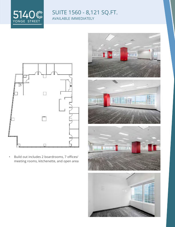 1560 - 5140 Yonge Street, Toronto, ON floorplan