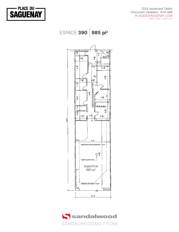 0390 - 1324 Boulevard Talbot, Saguenay, QC floorplan