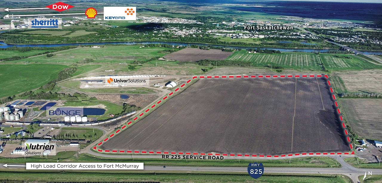 Highway 825 & RR 225, Sturgeon County, AB