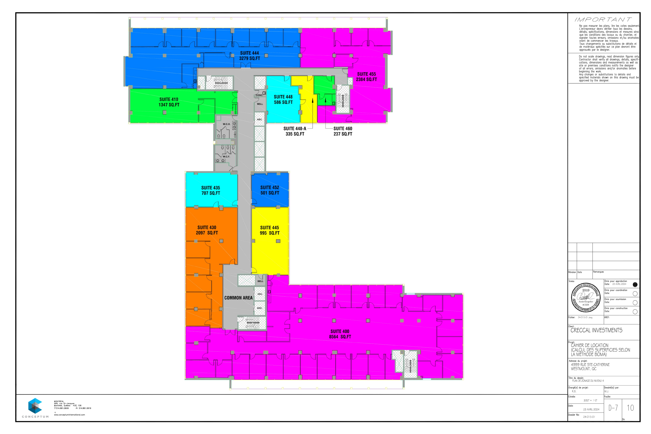 4999 Rue Sainte-Catherine O, Westmount, QC floorplan