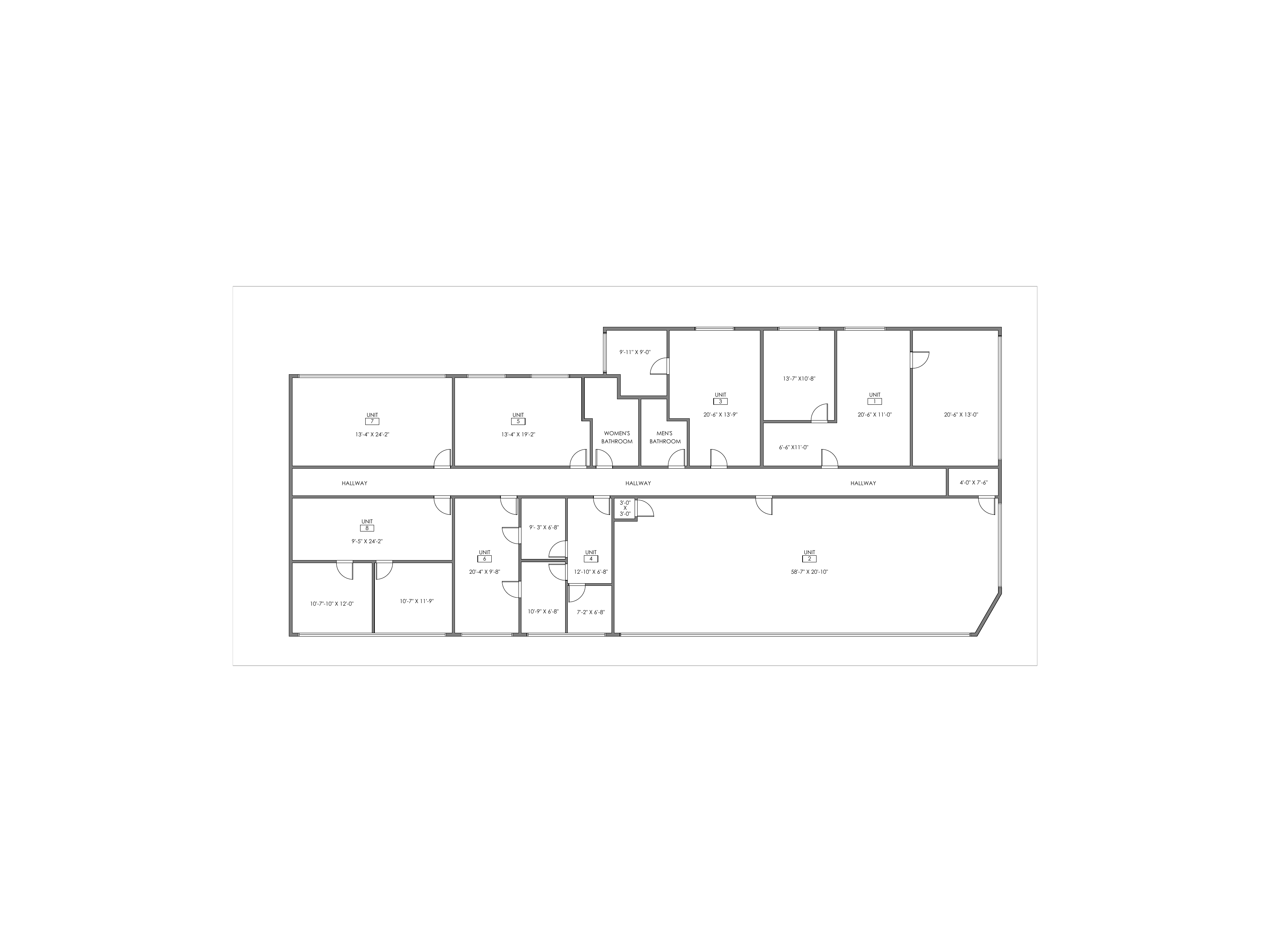 1 - 8 - 6900 No 3 Rd, Richmond, BC floorplan