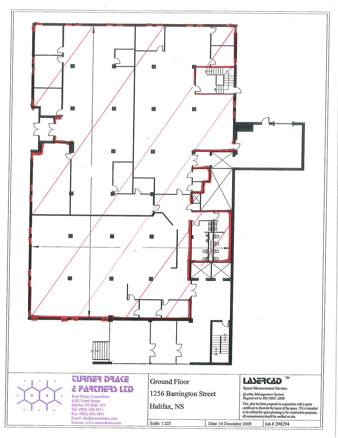 100 - 1256 Barrington St, Halifax, NS floorplan