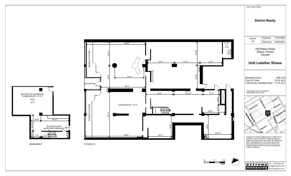 146 Rideau Street, Ottawa, ON floorplan