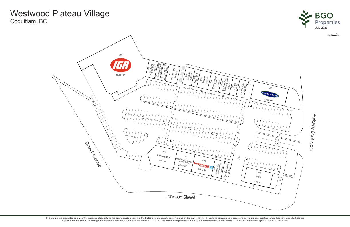 F01 - 1410 Parkway Boulevard, Coquitlam, BC floorplan