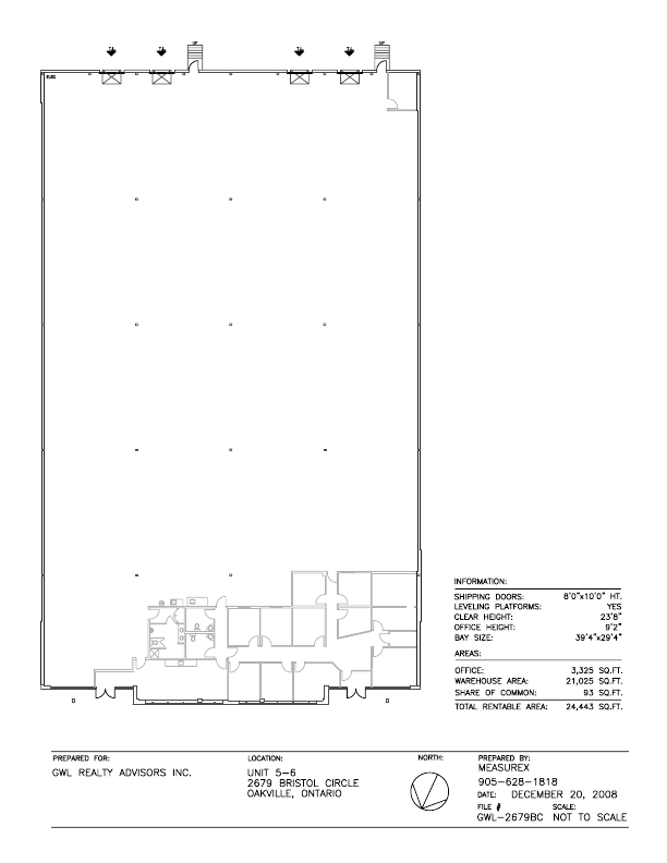 5-6-2679 - 2831 Bristol Circle, Oakville, ON floorplan