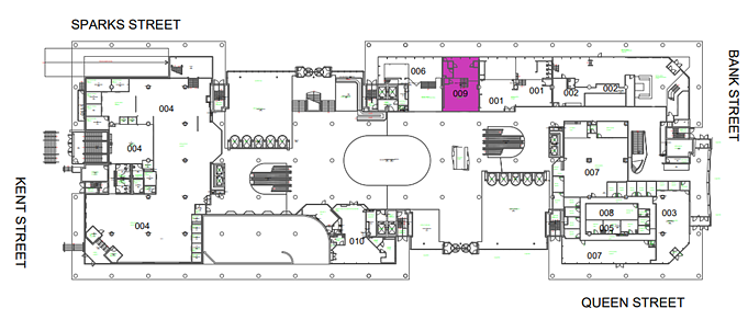 C2-009 - 240 Sparks Street, Ottawa, ON floorplan