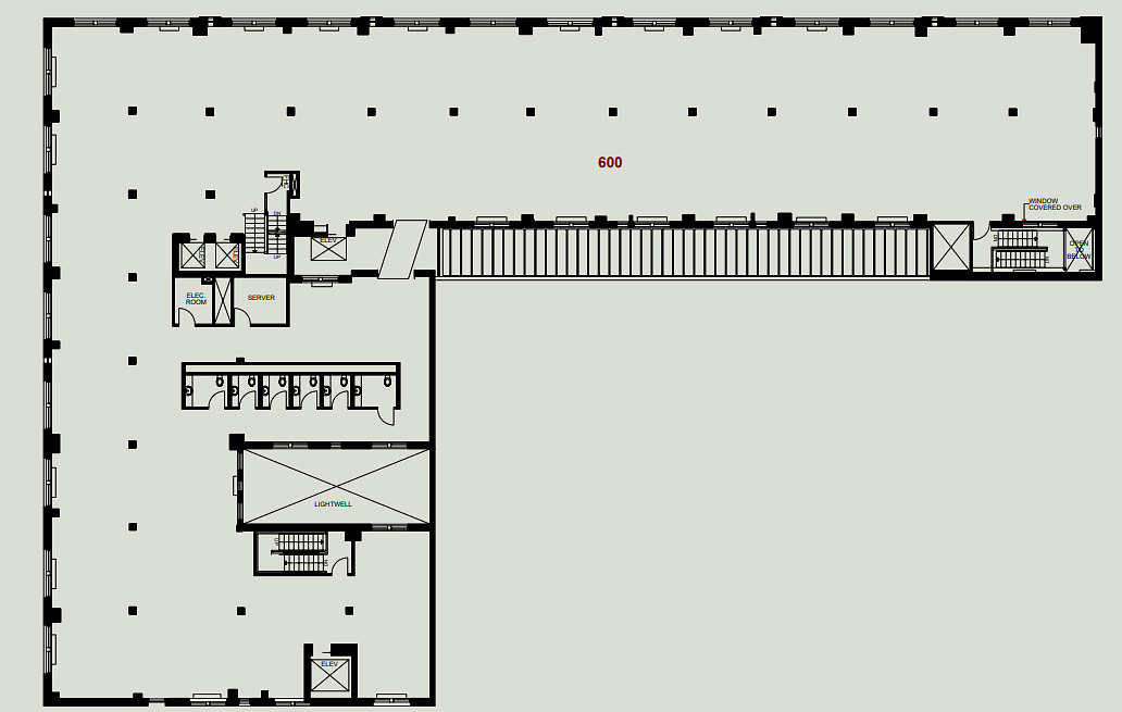 600 - 604 1 St SW, Calgary, AB floorplan