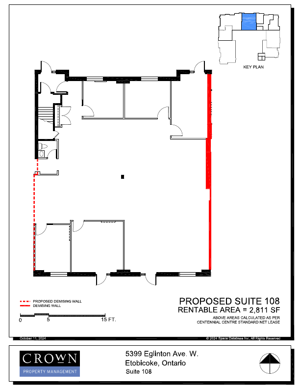 108 - 5399 Eglinton Avenue West, Toronto, ON floorplan