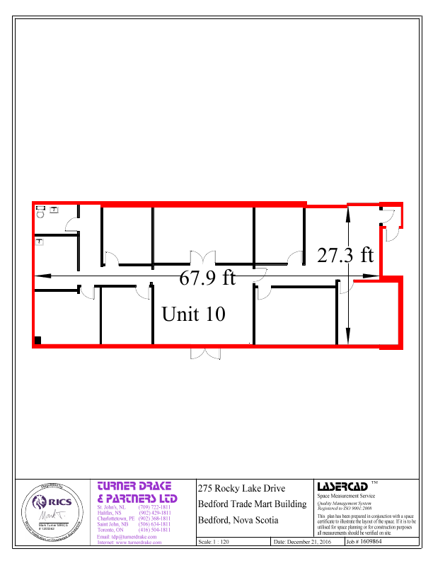 10 - 275 Rocky Lake Dr, Bedford, NS floorplan