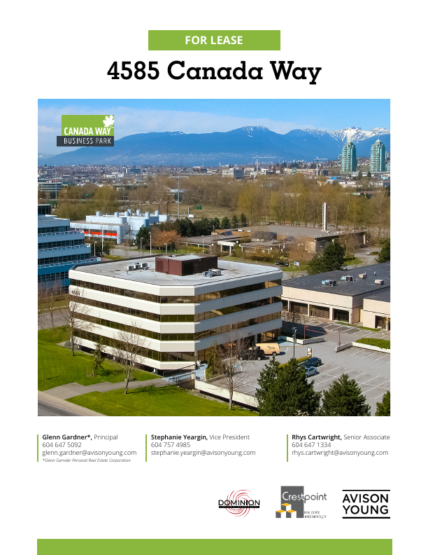 100 - 4585 Canada Way, Burnaby, BC floorplan