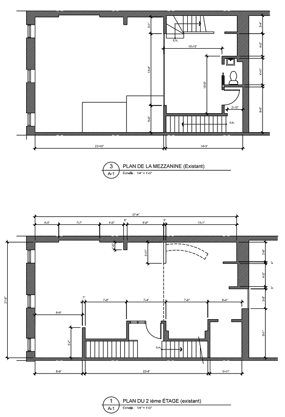 773-775 - 773 Rue Saint-Joseph Est, Québec, QC floorplan