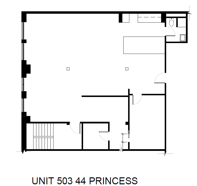503 - 44 Princess Street, Winnipeg, MB floorplan