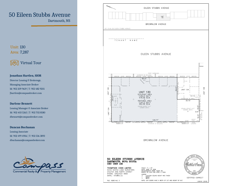 Unit 130 - 50 Eileen Stubbs Avenue, Dartmouth, NS floorplan