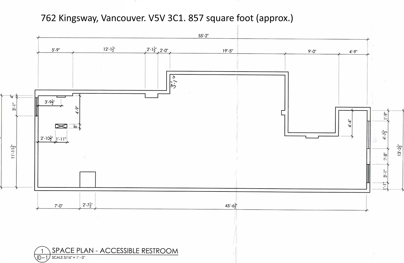 762 - 762 Kingsway, Vancouver, BC floorplan