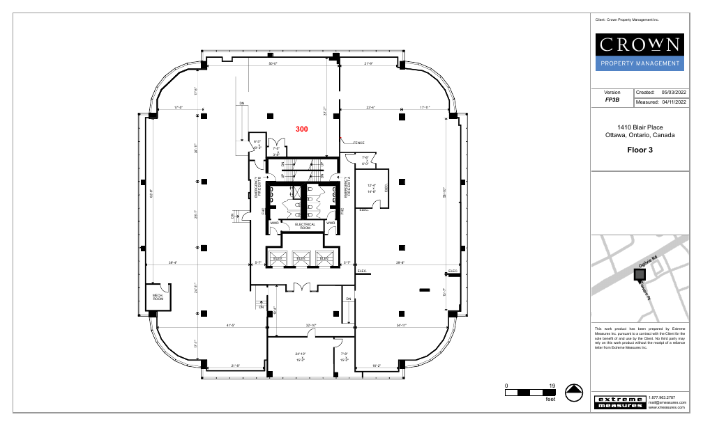 300 - 1410 Blair Towers Place, Ottawa, ON floorplan