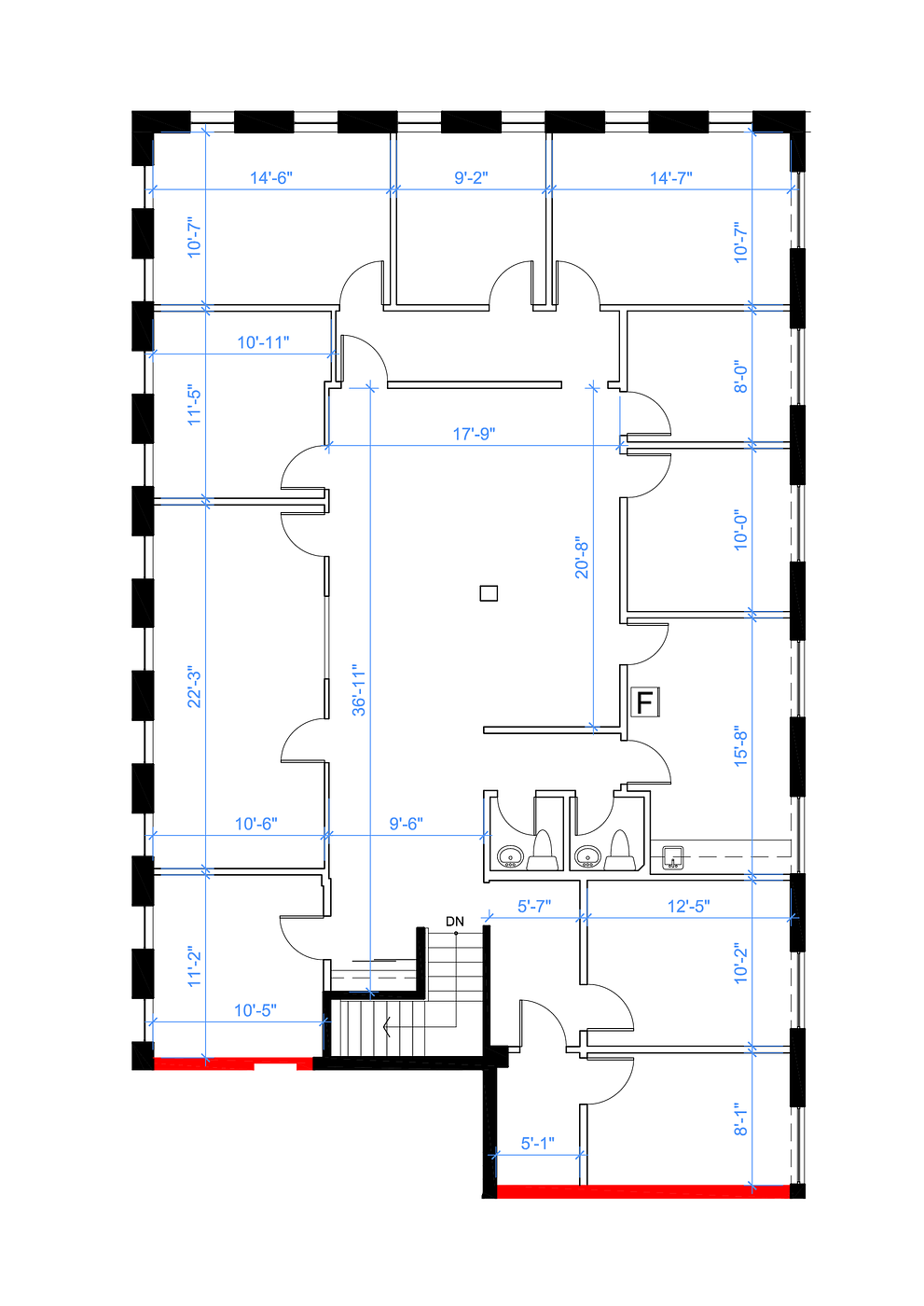 2E - 1560 Rue Chabanel Ouest, Montréal, QC floorplan