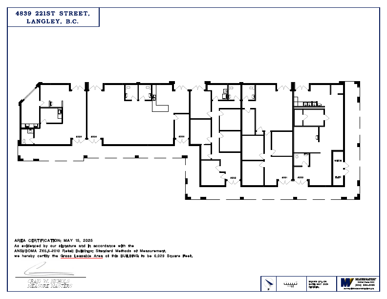 201 - 4839 221 St, Langley, BC floorplan