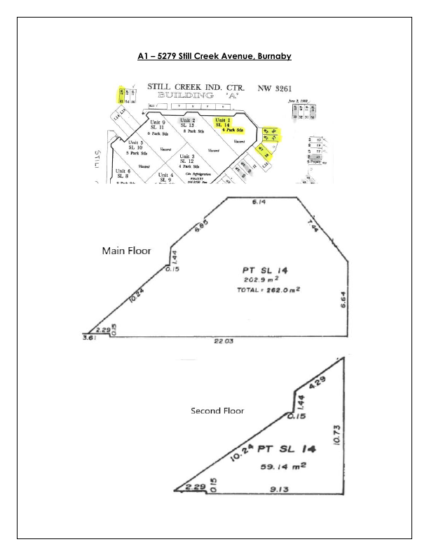 A1 - 5279 Still Creek Dr, Burnaby, BC floorplan