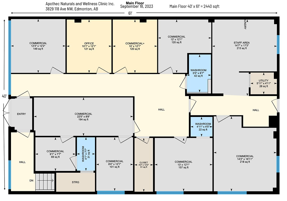 3829 118 Avenue Northwest, Edmonton, AB floorplan