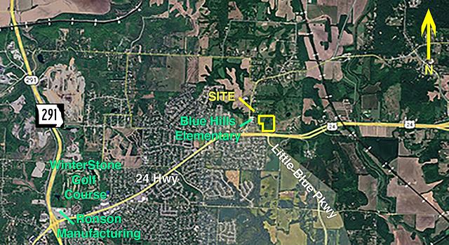 N & E of US 24 Hwy & N. Blue Mills Road , Independence, MO
