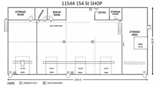 11520 -11544 154 Street, Edmonton, AB floorplan