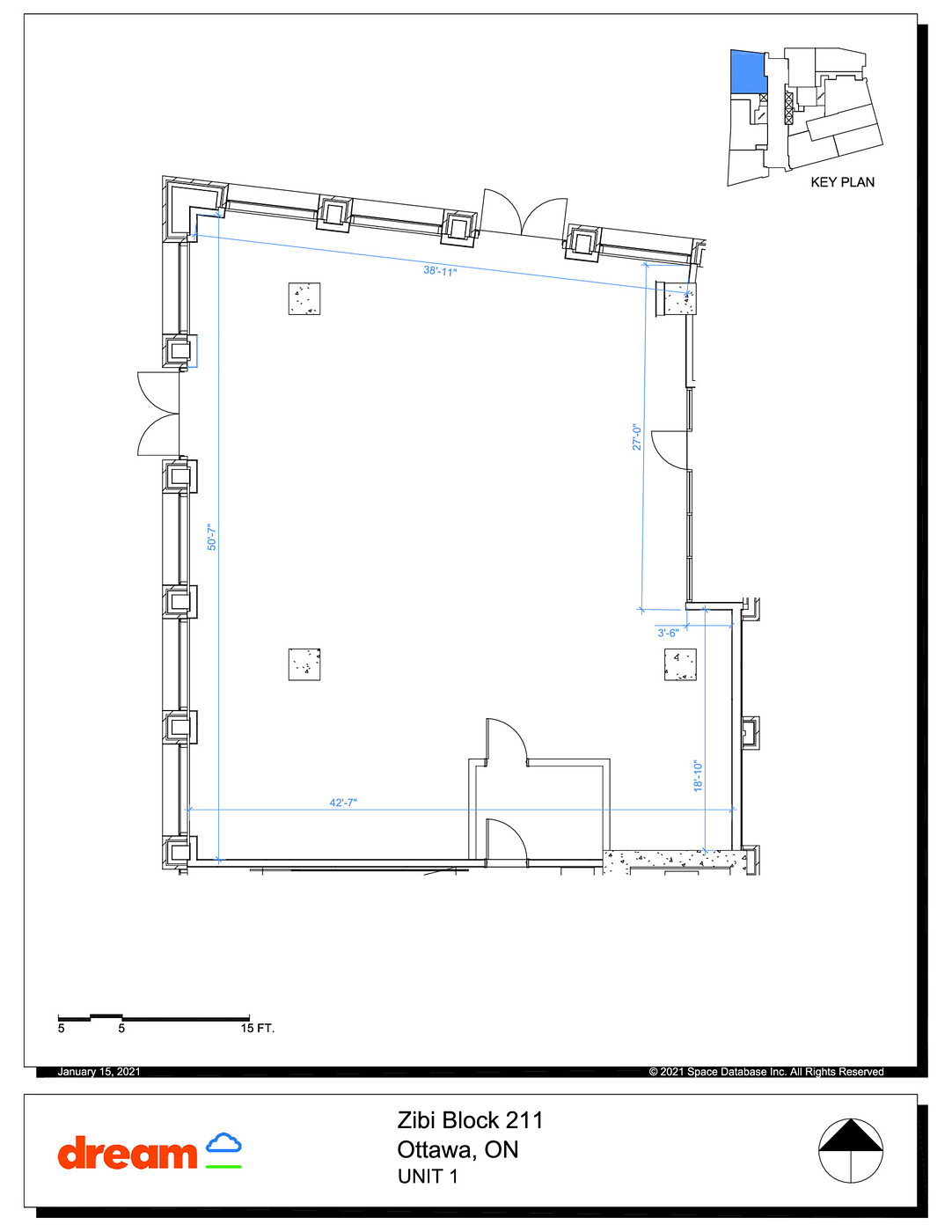 Suite 1 - 125 ZAIDA EDDY PRIVATE, Ottawa, ON floorplan