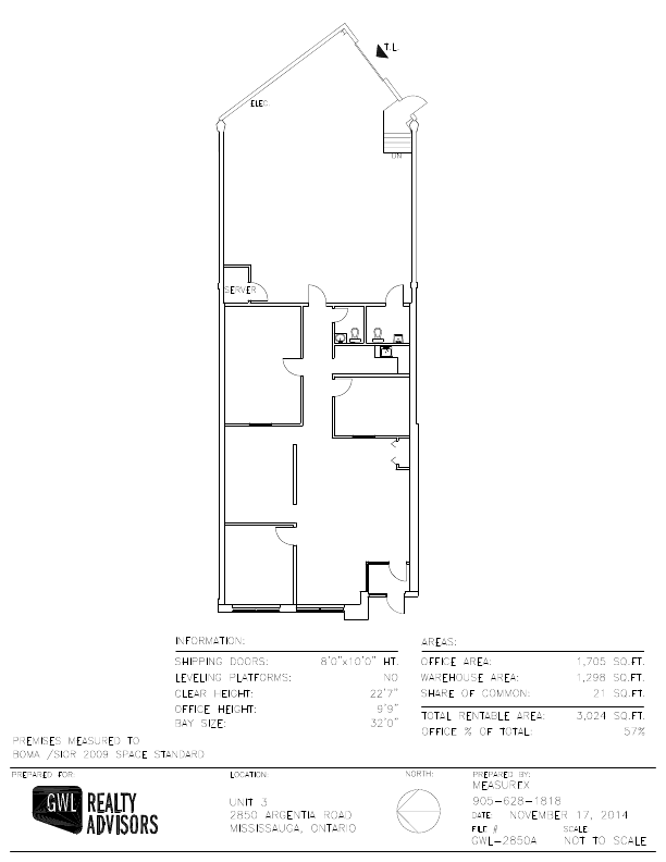 3-2850 - Argentia Road, Mississauga, ON floorplan