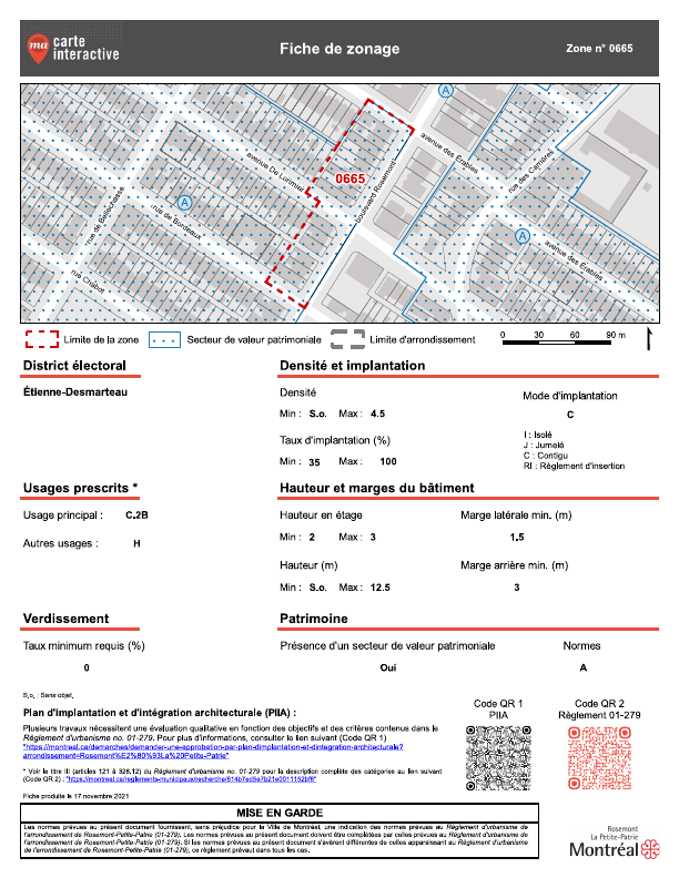 2025 Boulevard Rosemont, Montréal, QC floorplan