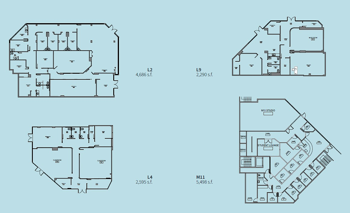 Lower Level 9 - 601 W Broadway, Vancouver, BC floorplan