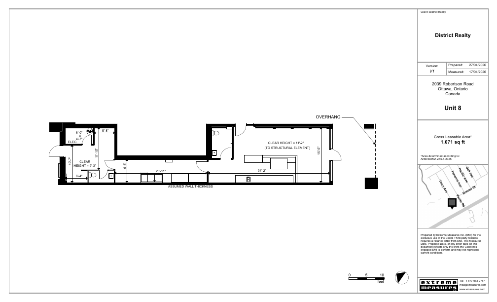 8 - 2039 Robertson Road, Ottawa, ON floorplan