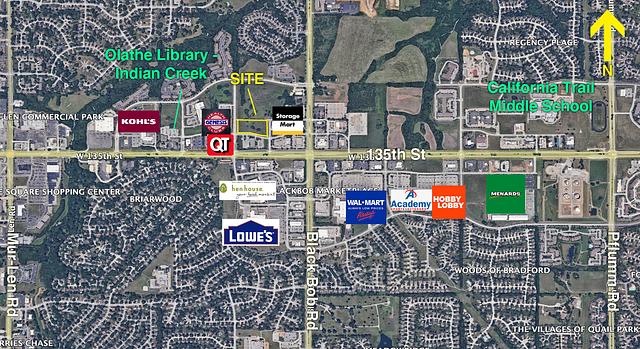 N & E of 134th Pl. & Blackfoot Dr., Olathe, KS