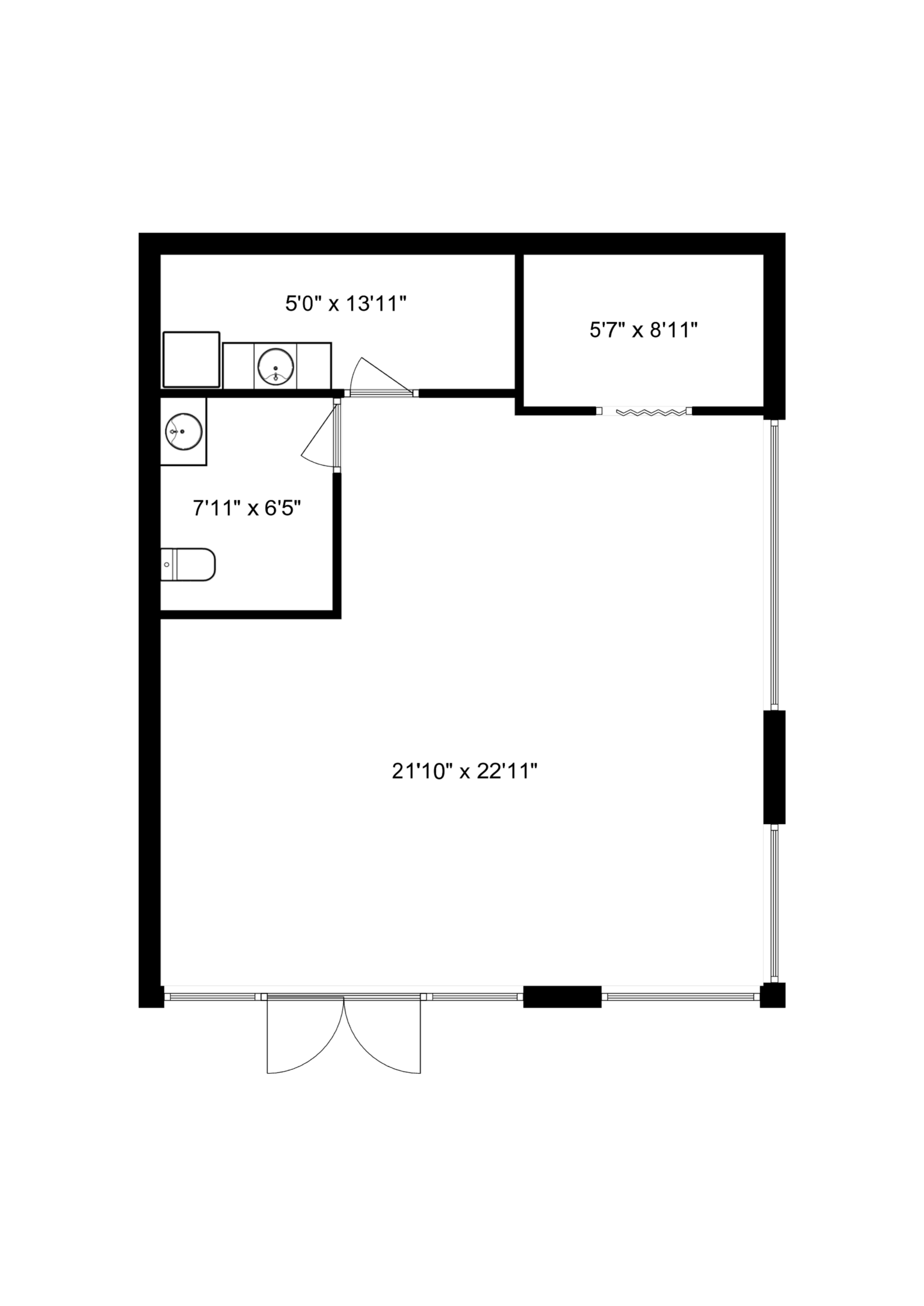 1388 West Georgia Street, Vancouver, BC floorplan