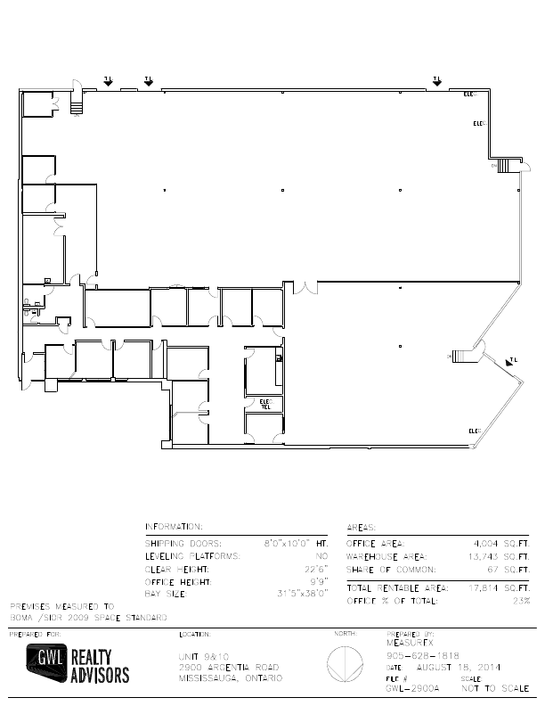 9-10 2900 - Argentia Road, Mississauga, ON floorplan