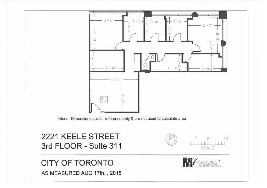 311 - 2221 Keele Street, Toronto, ON floorplan