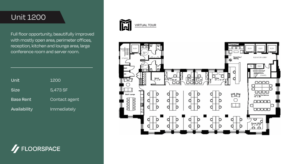 1200 - 675 West Hastings Street, Vancouver, BC floorplan