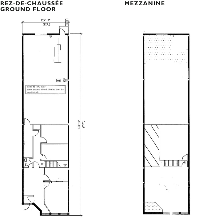 2337 - 2393 Rue Guénette, Montréal, QC floorplan