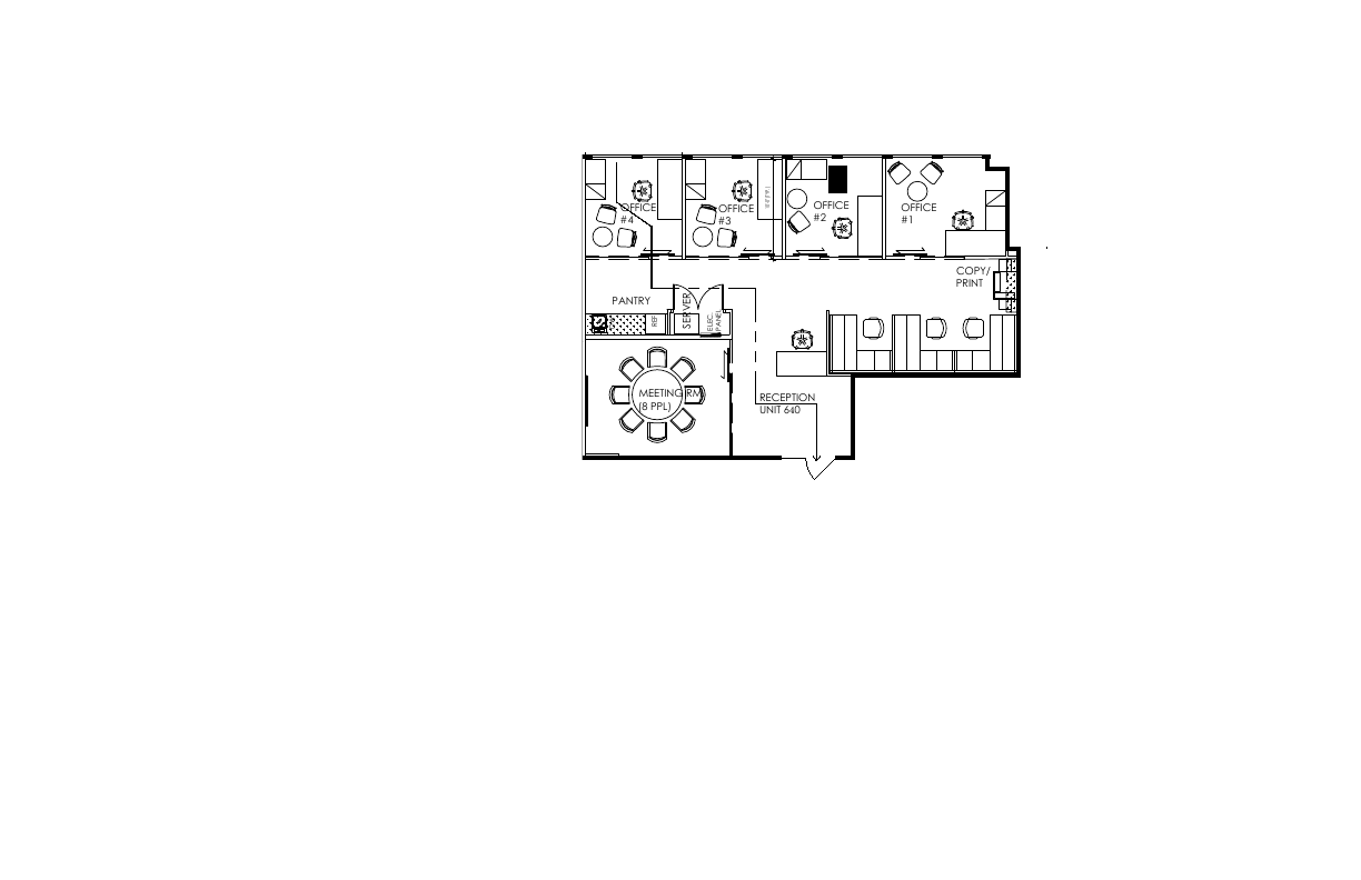 640 - 1111 Melville St, Vancouver, BC floorplan