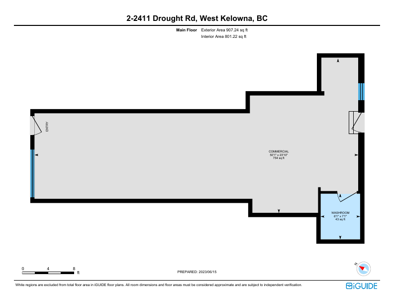#2 - 2411 Drought Road, West Kelowna, BC floorplan