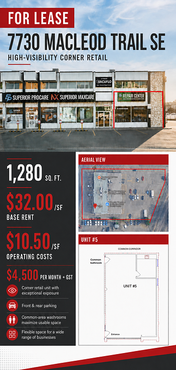 5 - 7730 Macleod Trail SE, Calgary, AB