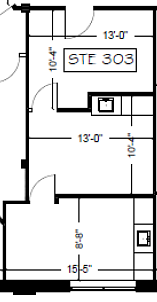 303 - 672 Brant Street, Burlington, ON floorplan