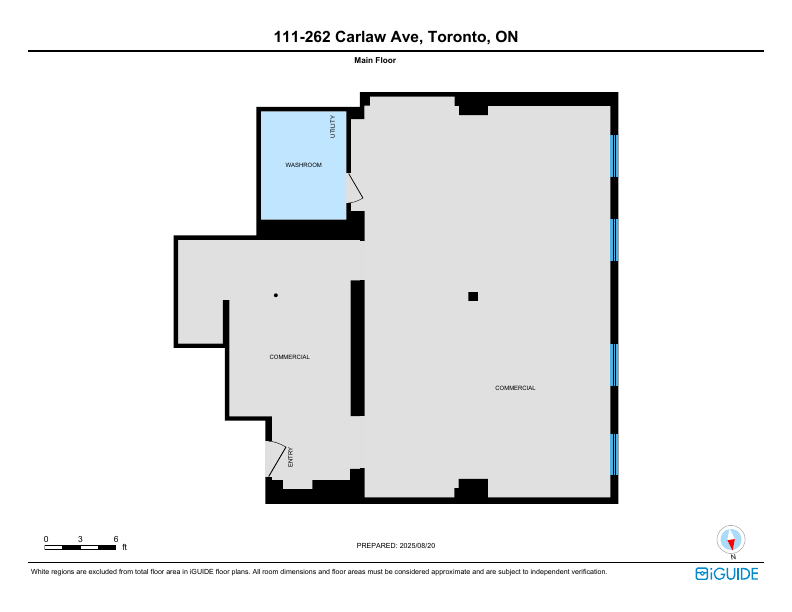 111 - 262 Carlaw Ave, Toronto, ON floorplan