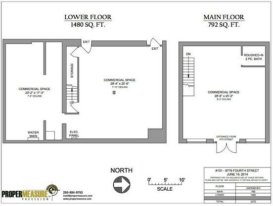9776 Fourth Street, Sidney, BC floorplan