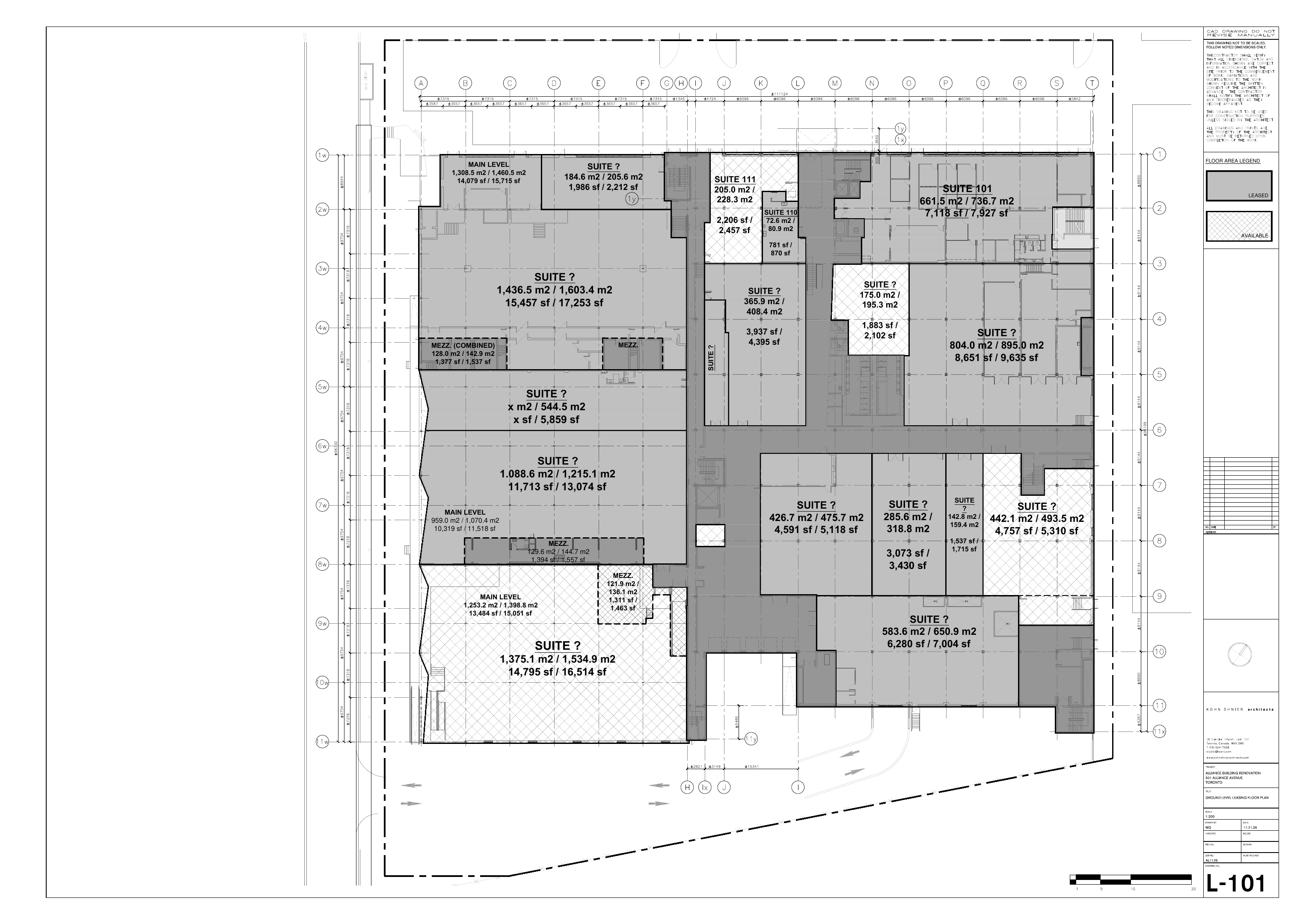 301 - 501 Alliance Ave, Toronto, ON floorplan