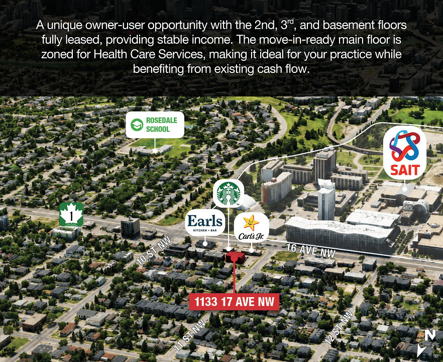 1133 17 Avenue Northwest, Calgary, AB