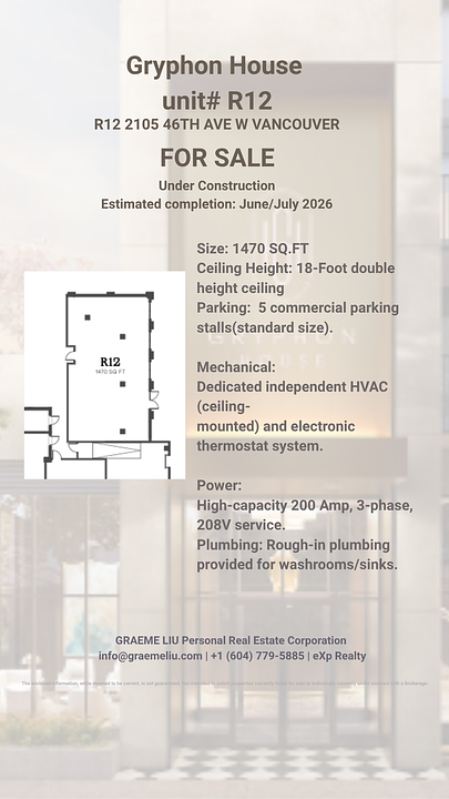 R12 - 2105 West 46th Avenue, Vancouver, BC