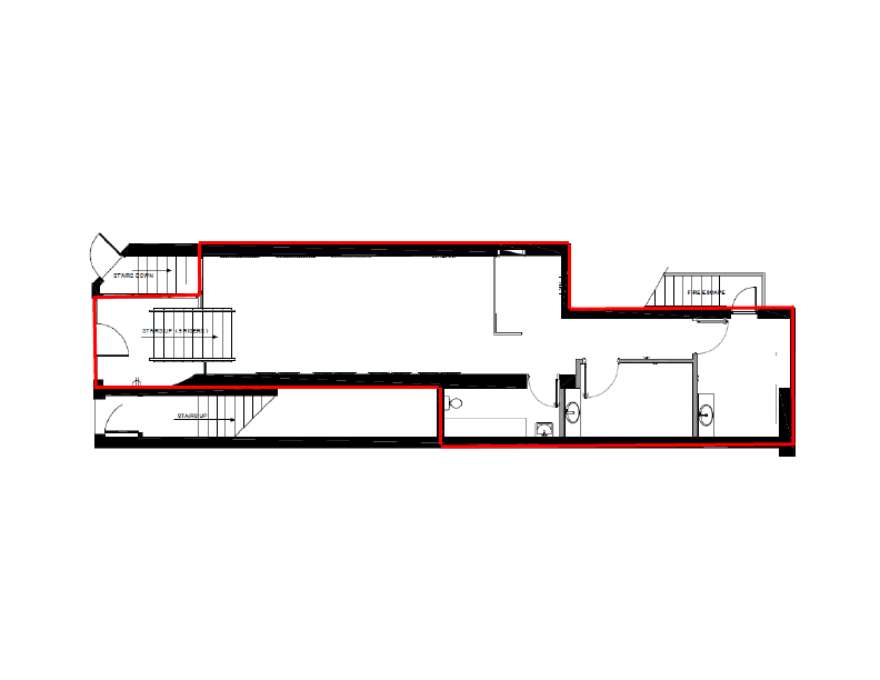 Ground Fl - 86 Yorkville Ave., Mississauga, ON floorplan